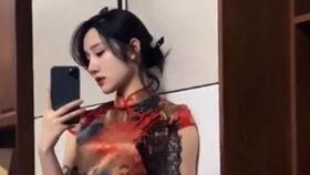 旗袍网红吃瓜视频,时尚与娱乐的跨界碰撞